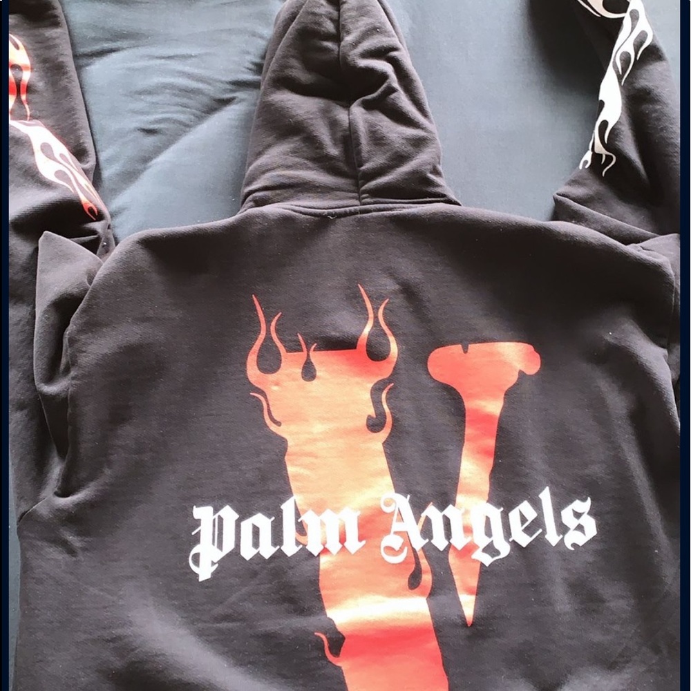 Palm Angels x VLONE Flame Hoodie